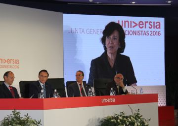 Botín pide un sistema universitario que “eduque para los empleos del futuro” Botín pide un sistema universitario que “eduque para los empleos del futuro”