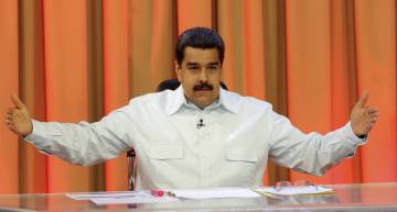 Maduro en 'Contacto con Maduro'. Maduro en 'Contacto con Maduro'.