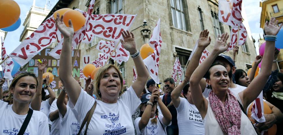 La izquierda quiere frenar la escuela concertada