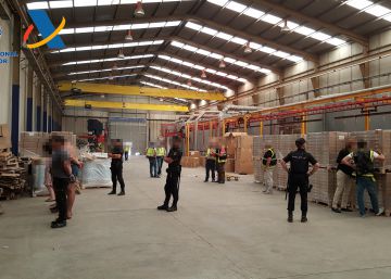 Incautadas 39 toneladas de tabaco de contrabando valoradas en 7,1 millones de euros Incautadas 39 toneladas de tabaco de contrabando valoradas en 7,1 millones de euros