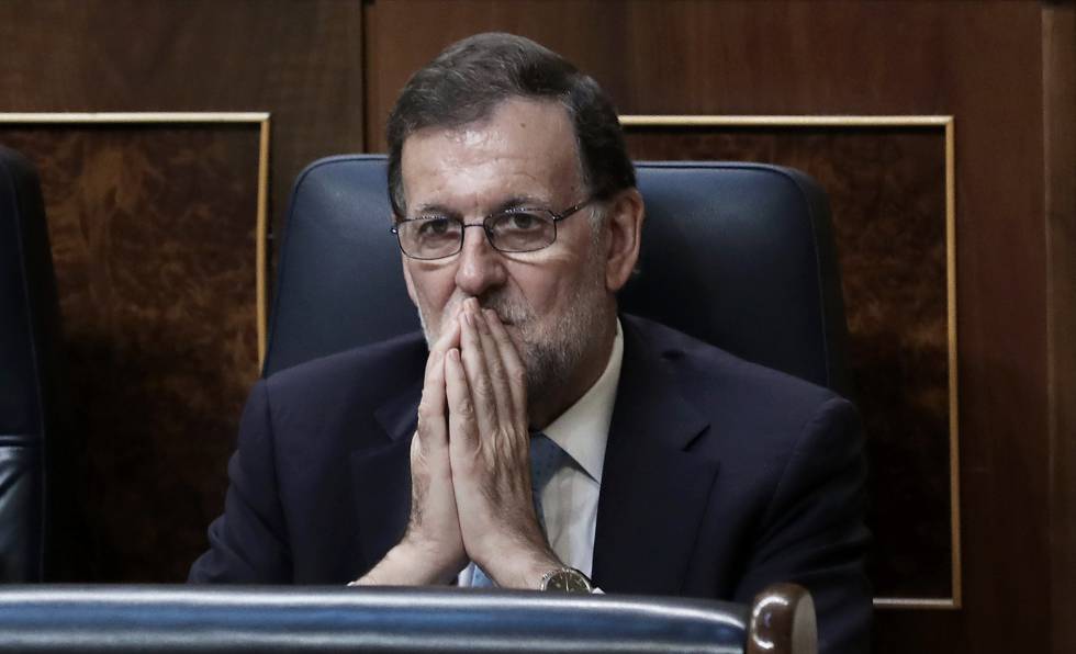 Mariano Rajoy, en el Congreso de los diputados.
