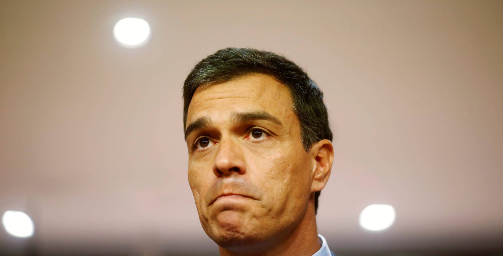 Pedro Sanchez tras la reunión con Mariano Rajoy el pasado martes. Pedro Sanchez tras la reunión con Mariano Rajoy el pasado martes.