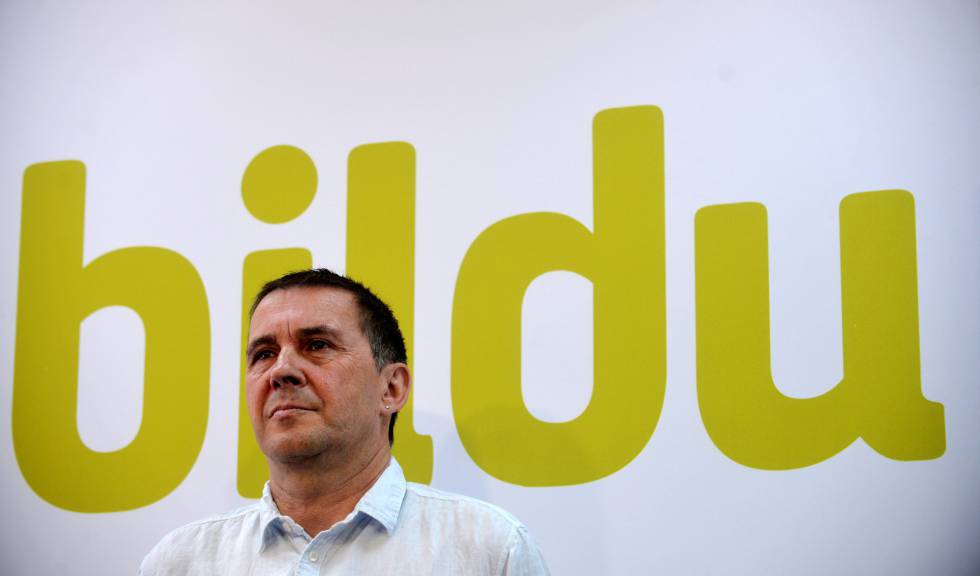 Arnaldo Otegi, candidato de Bildu. Arnaldo Otegi, candidato de Bildu.