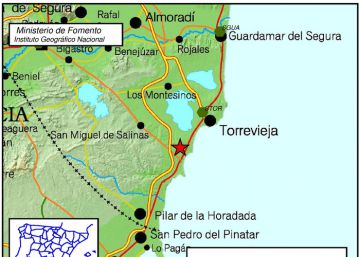 Un terremoto de 2,4 en Torrevieja se deja sentir en la costa alicantina Un terremoto de 2,4 en Torrevieja se deja sentir en la costa alicantina