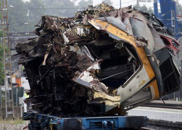 Fomento culpa al maquinista del accidente de tren que dejó cuatro muertos en Pontevedra en 2016