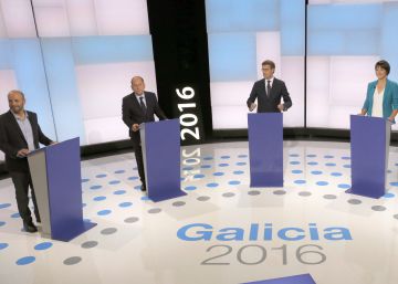 Feijóo huye de los debates electorales tras el trance en TVG Feijóo huye de los debates electorales tras el trance en TVG