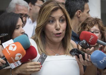 Susana Díaz: “Me da vergüenza ajena que Rajoy quiera terceras elecciones” Susana Díaz: “Me da vergüenza ajena que Rajoy quiera terceras elecciones”
