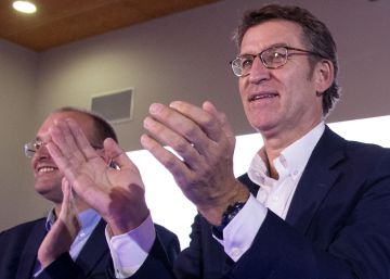 Feijóo: “Mi compromiso es con Galicia y aquí estaré cuatro años” Feijóo: “Mi compromiso es con Galicia y aquí estaré cuatro años”