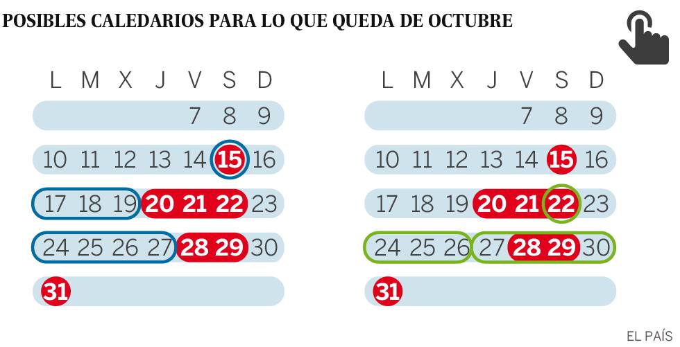 24 días para que la investidura de Rajoy salga adelante