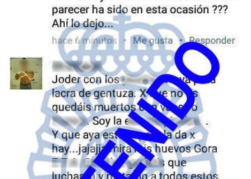 Detenido por insultar en Facebook a los guardias civiles de Alsasua Detenido por insultar en Facebook a los guardias civiles de Alsasua