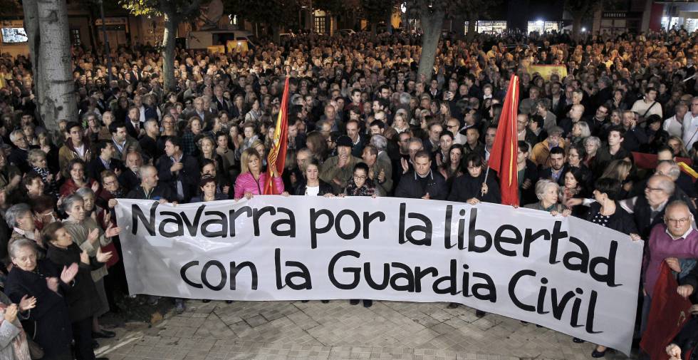 La Fiscalía ve terrorismo en la agresión a los guardias civiles de Alsasua La Fiscalía ve terrorismo en la agresión a los guardias civiles de Alsasua