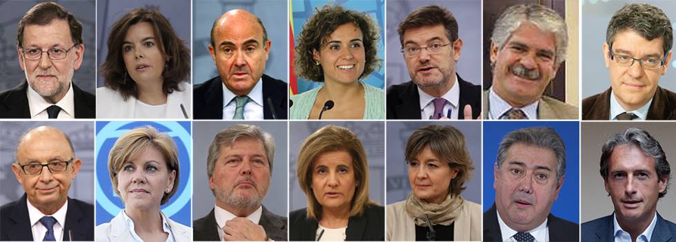 Nuevo Gobierno de Mariano Rajoy