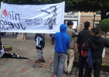 Los ‘niños de la calle’ se manifiestan en Melilla Los ‘niños de la calle’ se manifiestan en Melilla