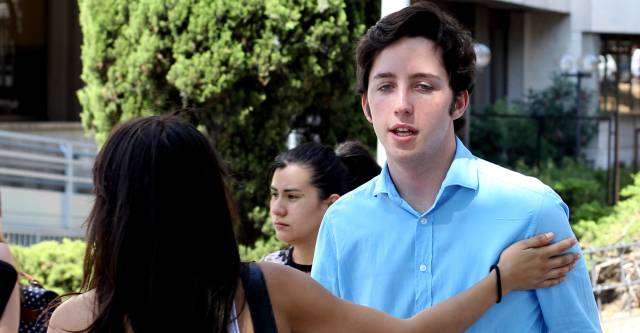 Francisco Nicolás, en los Juzgados de Plaza de Castilla en Madrid.