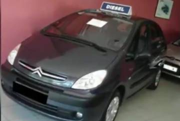 El Citroën que presuntamente utilizó el pederasta.