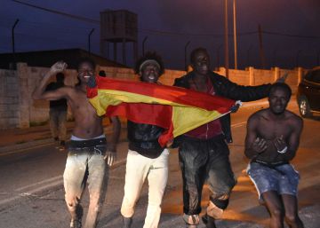 El CETI de Ceuta pide ayuda ante la llegada de más de 400 inmigrantes