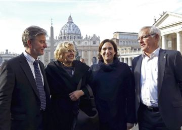 El Papa a Colau: “Si no prega per mi, si us plau, enviï’m ‘buena onda”