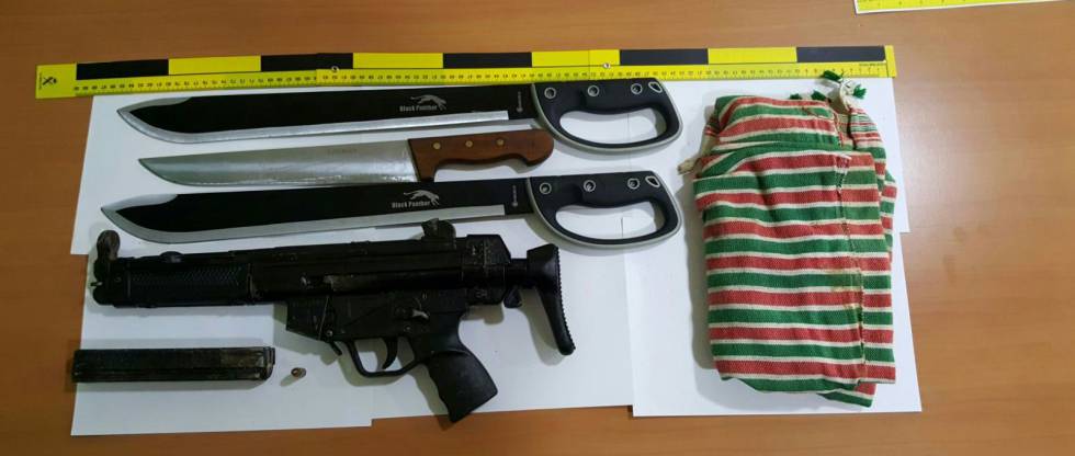 Hallado un subfusil durante una operación contra el terrorismo en Ceuta