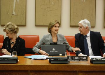 La Ministra de Defensa, Mar&iacute;a Dolores de Cospedal.