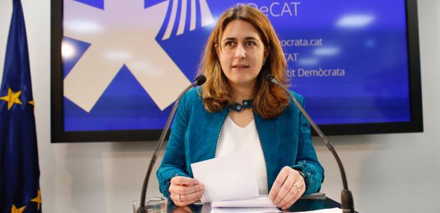 La coordinadora del PDeCAT, Marta Pascal.