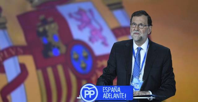 Rajoy, este domingo, en el congreso del PP. Rajoy, este domingo, en el congreso del PP.