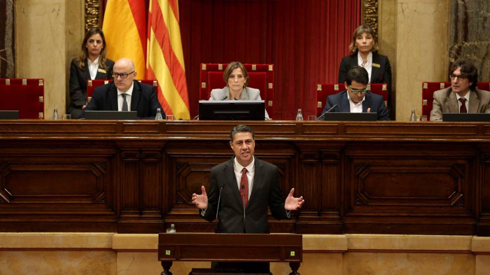 Ple al Parlament de Catalunya.