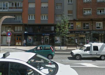 Detenido un hombre por un atraco con cinco rehenes a un banco en Gijón