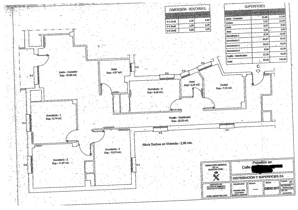 La casa de Gregorio Serrano, director de la DGT