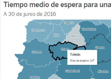 Los canarios esperan para operarse tres veces más que riojanos y vascos