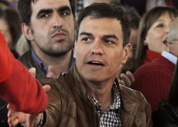 Pedro Sánchez : “No habrá trabas que paren a la militancia” Pedro Sánchez : “No habrá trabas que paren a la militancia”