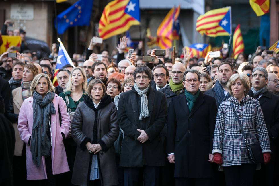 Juicio contra Artur Mas, Irene Rigau y Joana Ortega por la consulta del 9N.