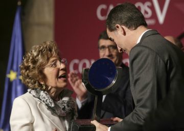 El Rey entrega el Premio Europeo Carlos V en un momento de esperanza tras la victoria de Macron El Rey entrega el Premio Europeo Carlos V en un momento de esperanza tras la victoria de Macron