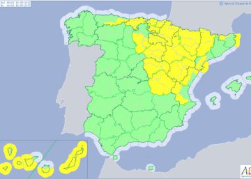 Tormentas, lluvia, viento, olas... 22 provincias en alerta amarilla por el cambio de tiempo Tormentas, lluvia, viento, olas... 22 provincias en alerta amarilla por el cambio de tiempo