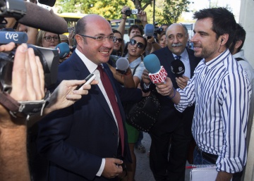 El juez procesa al expresidente de Murcia por la Púnica El juez procesa al expresidente de Murcia por la Púnica