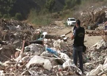 Implicadas 37 personas por vertidos junto a un parque natural de Nerja