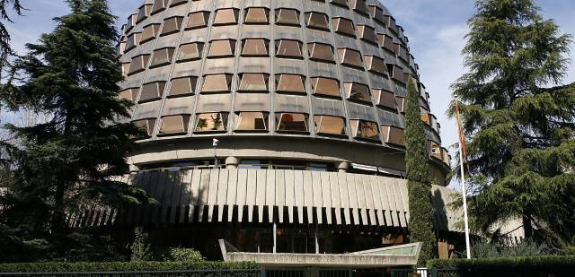 Fachada del edificio del Tribunal Constitucional.