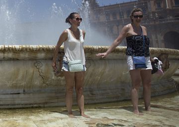 Primera ola de calor a ocho días del verano Primera ola de calor a ocho días del verano
