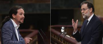 Duro enfrentamiento personal entre Pablo Iglesias y Albert Rivera