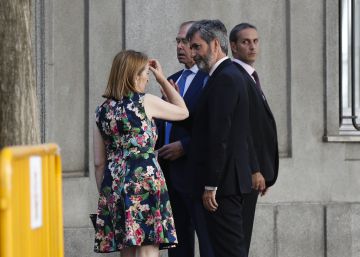 Rajoy come con los presidentes del Congreso, Senado, Supremo y Constitucional Rajoy come con los presidentes del Congreso, Senado, Supremo y Constitucional