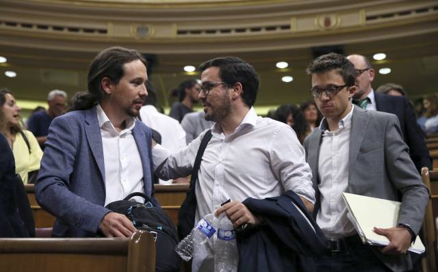 El líder de IU alerta del desgaste de Unidos Podemos