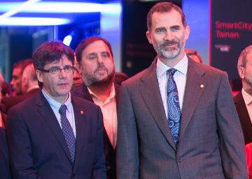 El Rey y Puigdemont coincidirán el jueves en un acto en Girona El Rey y Puigdemont coincidirán el jueves en un acto en Girona