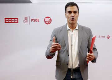 Pedro Sánchez busca abrir “espacios compartidos” con los sindicatos Pedro Sánchez busca abrir “espacios compartidos” con los sindicatos