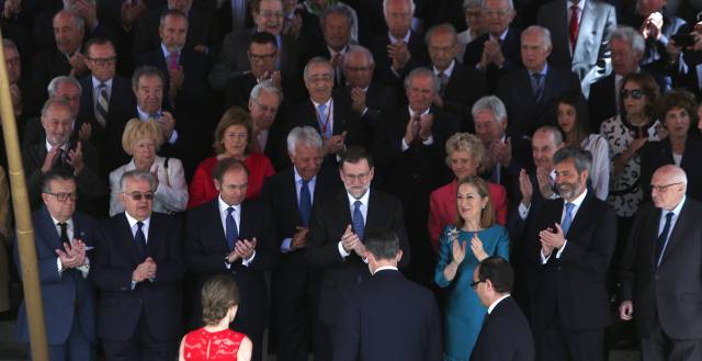 Acto de conmemoriación del 40 aniversario de las elecciones de 1977 en el Congreso de los Diputados.
