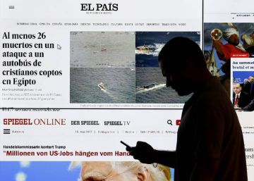 Sólido liderazgo de EL PAÍS en tiempos de crisis para la prensa Sólido liderazgo de EL PAÍS en tiempos de crisis para la prensa