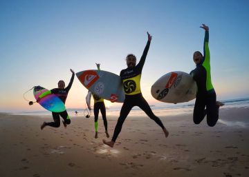 Surfeando monstruos en España Surfeando monstruos en España