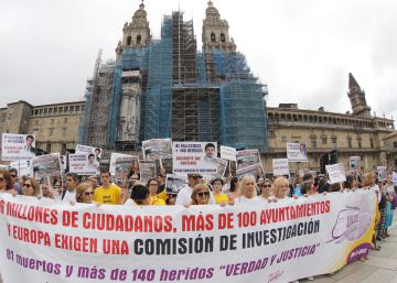 Las víctimas de Angrois se manifiestan para pedir “verdad y justicia” Las víctimas de Angrois se manifiestan para pedir “verdad y justicia”