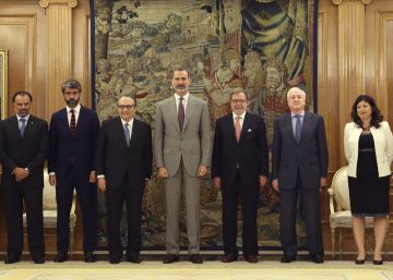 El Rey trata los retos de los medios de comunicación con sus editores El Rey trata los retos de los medios de comunicación con sus editores