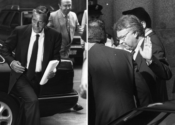 Adolfo Suárez y Felipe González llegan a declarar, respectivamente, a la Audiencia Nacional y al Tribunal Supremo.