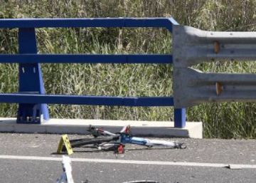 Muere un ciclista atropellado por una furgoneta en Huesca