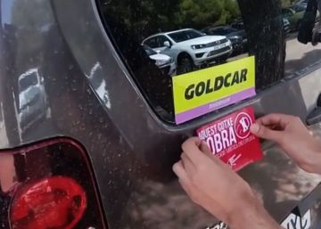 Expedientan con 1.200 euros al líder de la protesta anti-turística de Arran en Palma Expedientan con 1.200 euros al líder de la protesta anti-turística de Arran en Palma